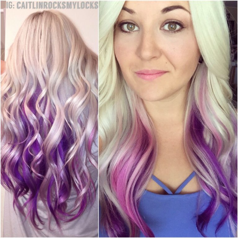 The Reasons Why We Love Platinum Purple Hair | platinum purple hair ...