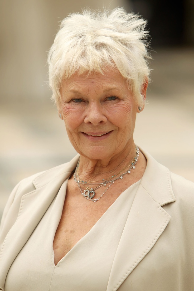 15 Doubts About Judi Dench Hairstyle You Should Clarify | judi dench ...