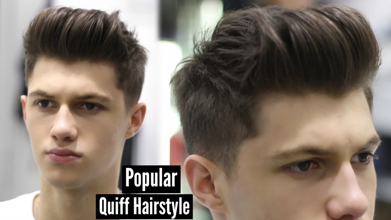 front quiff hairstyle