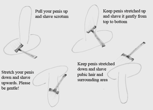 Learn how to trim and shave your pubic hair, using the right techniques and...